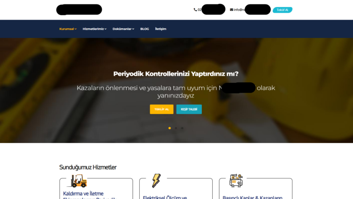 Sizler için istediğiniz gibi bir web sitesi tasarlarım