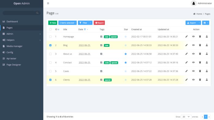 ihtiyaçlarınıza özel admin panel çözümleri sunarım