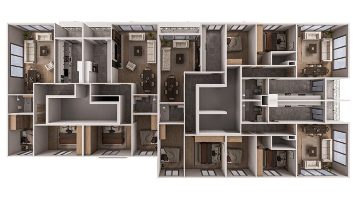 mimari plan boyama, 3d görselleştirme yapabilirim