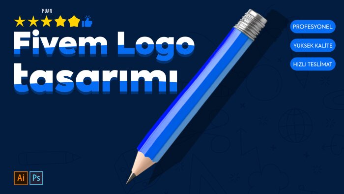 fivem sunucuları için profesyonel logo tasarımı yapıyorum