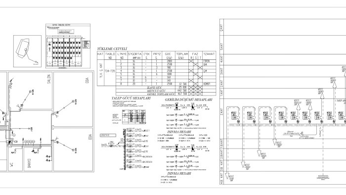 AutoCad üzerinden iç tesisat projeleri yapıyorum