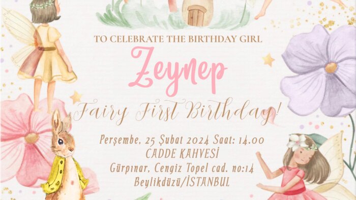 doğum günü kartı hazırlayabilirim