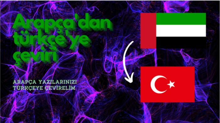 arapça çeviri yapabilirim
