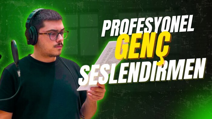 reklam ve dublaj seslendirmeleri yaparım