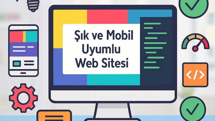 modern ve mobil uyumlu kurumsal web sitesi tasarım yapıyorum