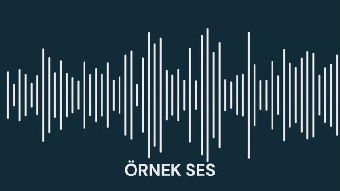 yapay zeka ile metin seslendiririm