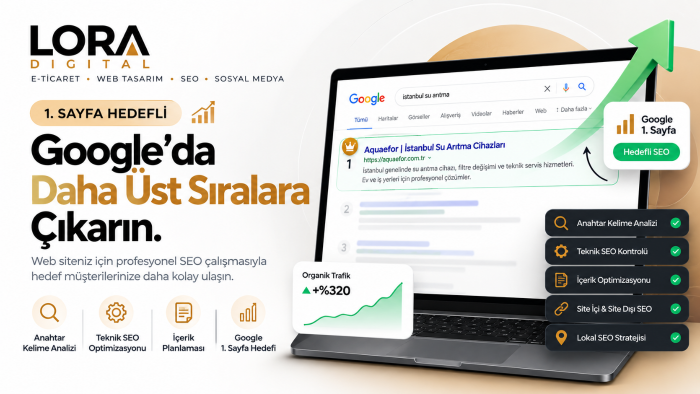 işletmenizi Google'da üst sırada çıkartırım
