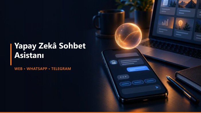 işletmeniz için yapay zekâ destekli sohbet asistanı kurarım