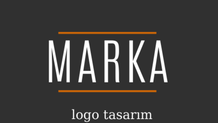 sizin isteğinize göre minimal bir logo tasarlayabilirim
