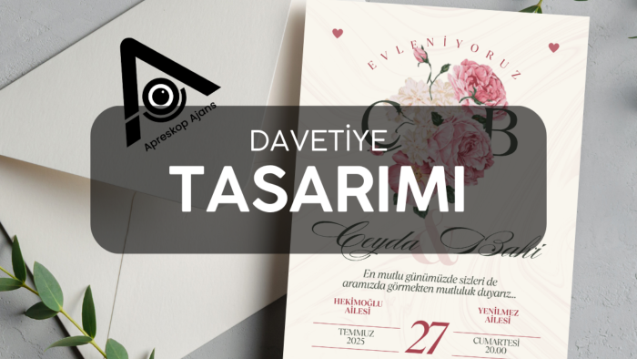 özel etkinliklerinize zarif ve şık davetiyeler tasarlıyorum