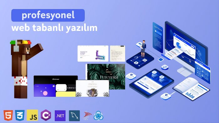 sizin için web tabanlı yazılım geliştiririm