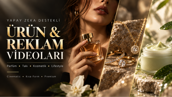 yapay zeka ile ürün ve reklam videoları hazırlarım