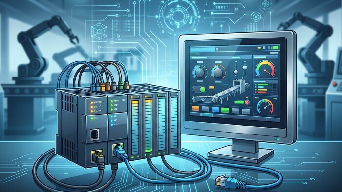 PLC, HMI, SCADA yazılımları yaparım