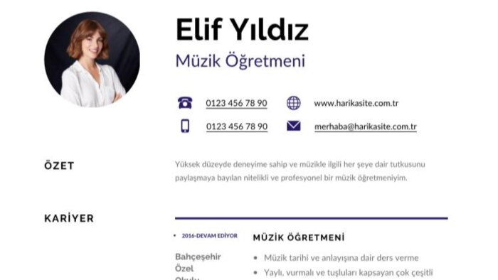  etkili CV ve ön yazı yazarım