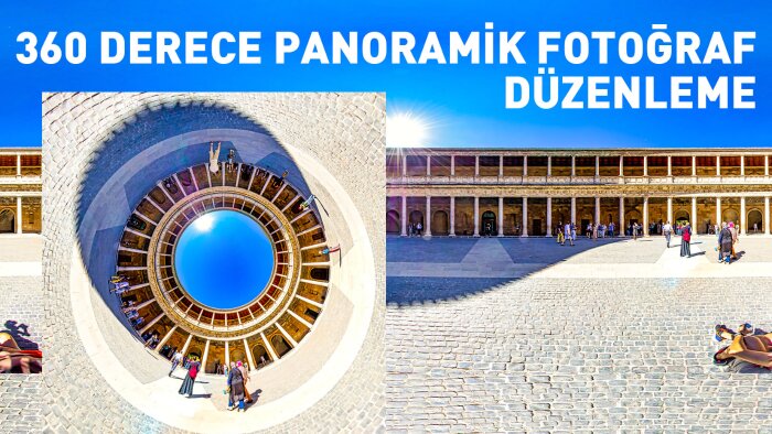 360 derece panoramik fotoğraf alanında uzamanım