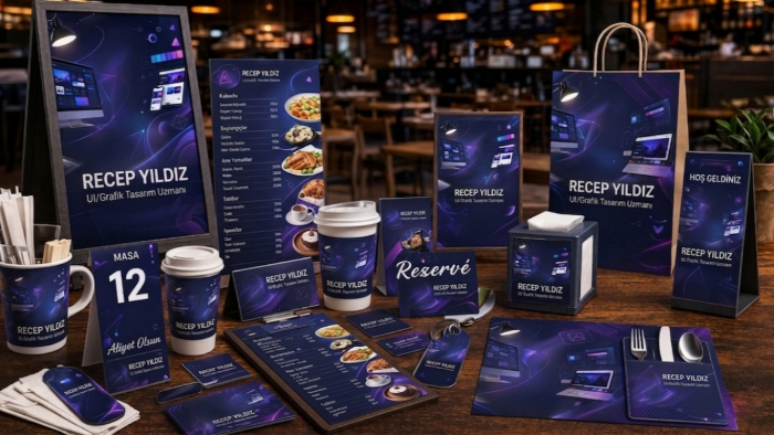 kafe, restoran, lokanta baskılı ürün tasarımını yapabilirim