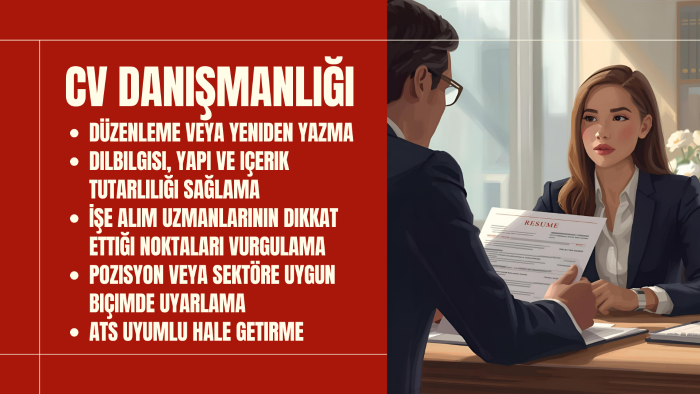 İK profesyoneli olarak CV düzenliyor/sıfırdan oluşturuyorum