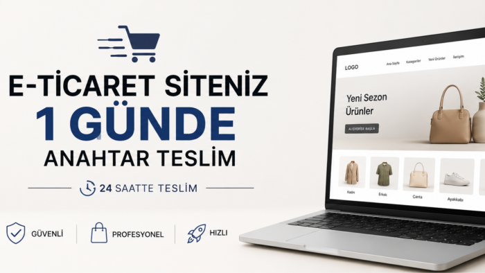 e-ticaret sitenizi profesyonel olarak kurabilirim