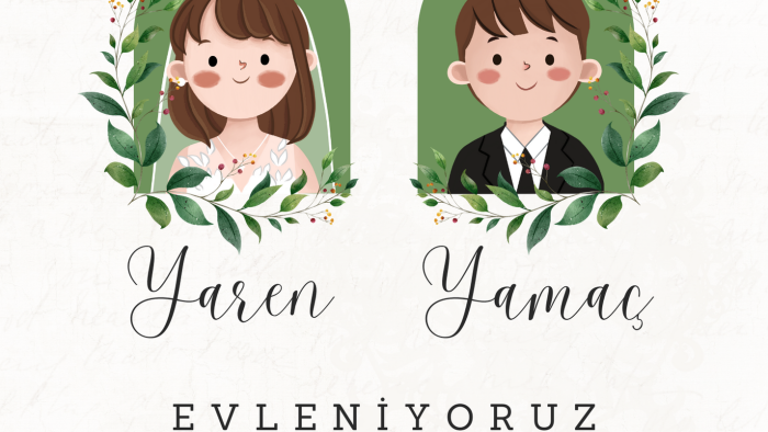 düğün, sünnet, nişan, mezuniyet davetiyenizi tasarlarım
