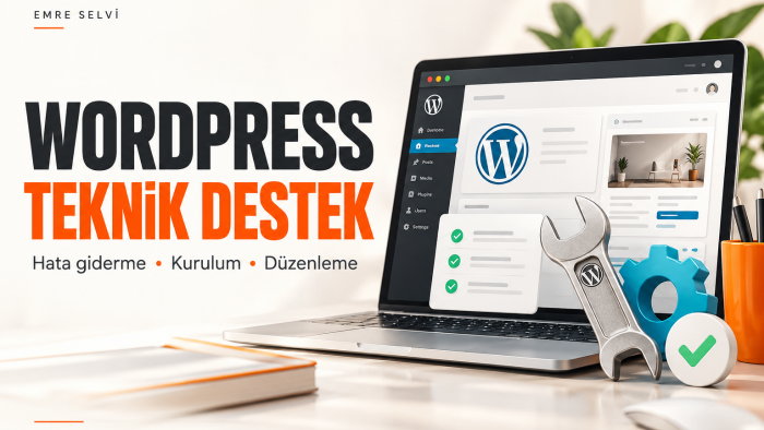 WordPress hatalarınızı giderip sitenizi düzenleyebilirim