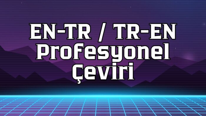 içeriklerinizi profesyonel bir şekilde çevirebilirim