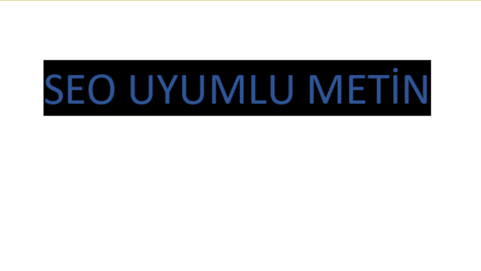 web sitenizin içerik yazılarını SEO uyumlu şekilde yazarım