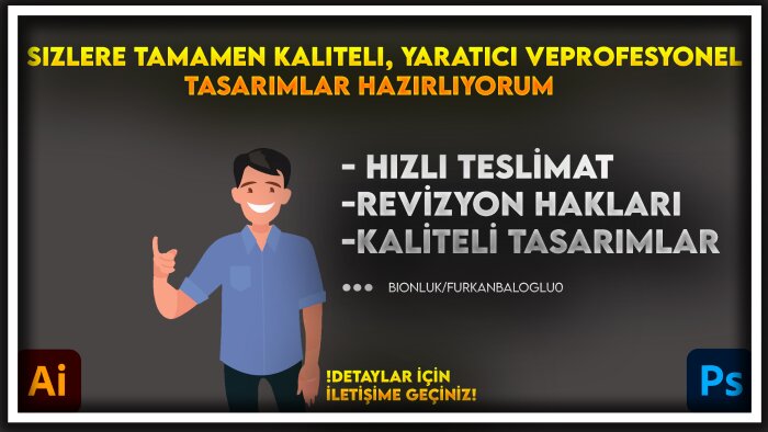 sizlere dikkat çekici logolar tasarlayabilirim