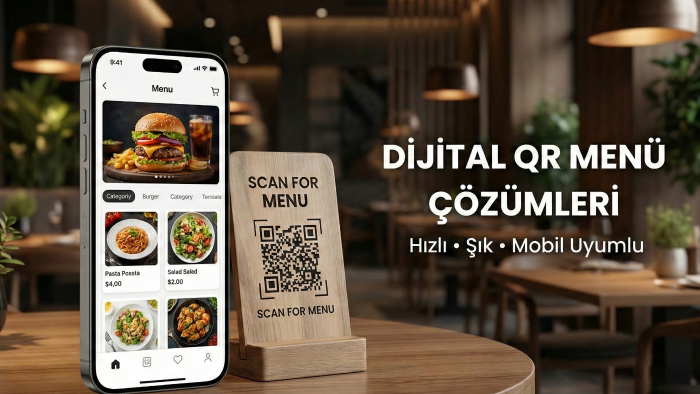 işletmeniz için QR menü hazırlıyorum