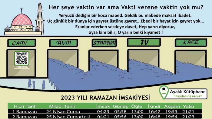 2026 imsakiye tasarımı yapabilirim
