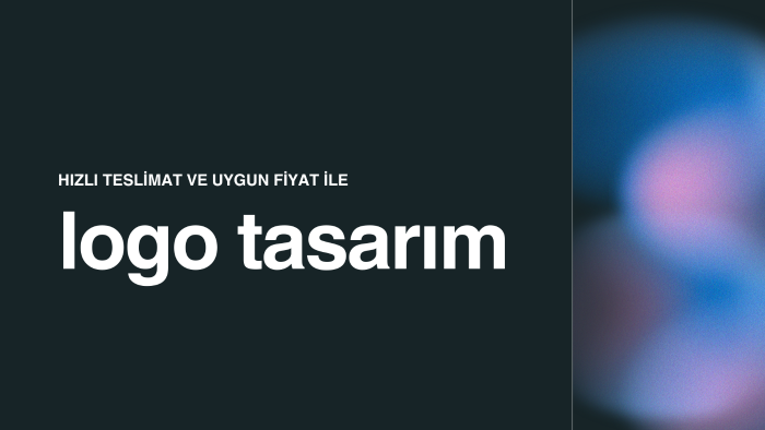 markanızı en iyi şekilde yansıtacak logoyu tasarlayabilirim