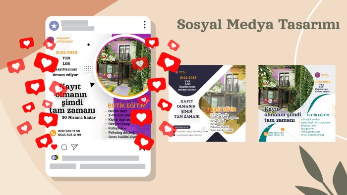 Sosyal medya postu hazırlarım
