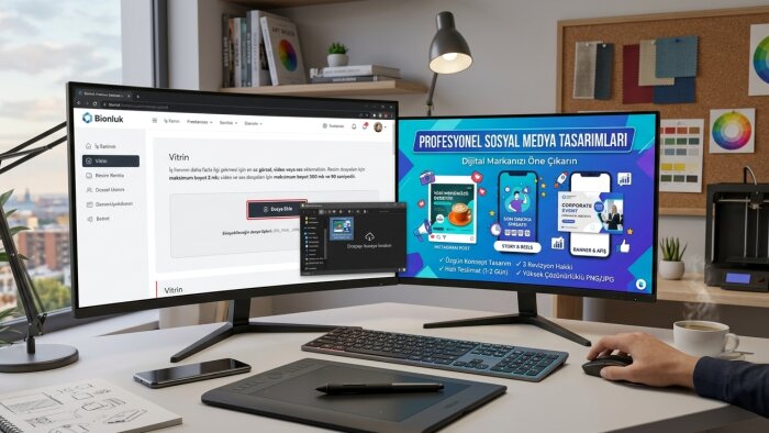 sosyal medya hesaplarınız için tasarımlar yaparım