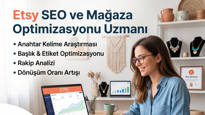 Etsy de size seo çalışması yaparım