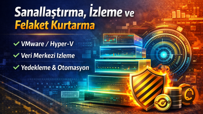 sanallaştırma izleme ve felaket kurtarma çözümleri kurarım