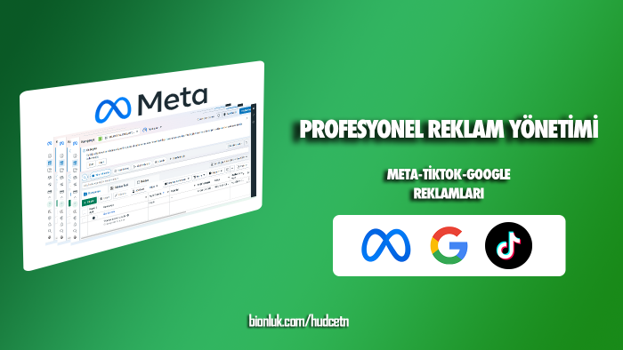Reklam kampanyalarınızı profesyonelce oluşturup yönetirim
