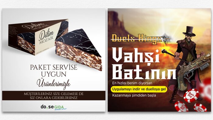 sosyal medyada dikkat çekici tasarımlarınızı oluşturabilirim