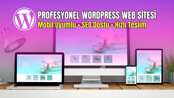 profesyonel Wordpress siteleri tasarlıyorum