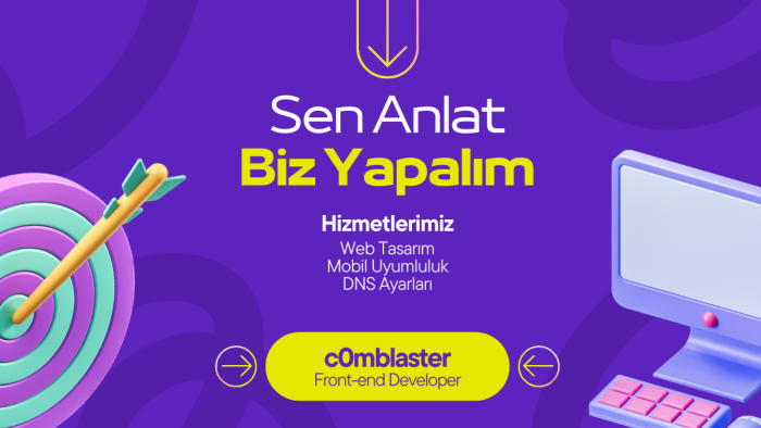 hayalinizdeki web sayfasını tasarlıyorum