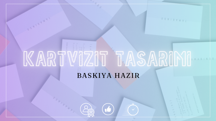 ilk izleniminizi güçlendirecek kartviziti tasarlıyorum