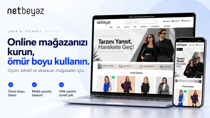 ömür boyu lisanslı e-ticaret sitenizi kuruyorum