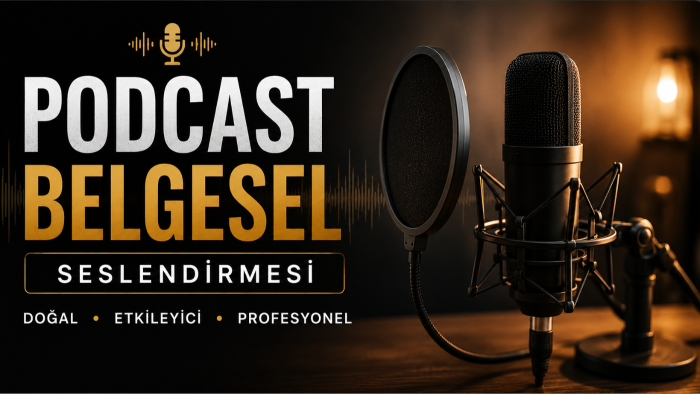 podcast belgesel seslendirmeleri yapabilirim