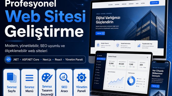 kurumsal ve mobil uyumlu web sitesi yaparım