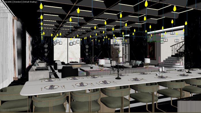 3dmax ile iç mekan tasarımı ve modellemesini  yapabilirim
