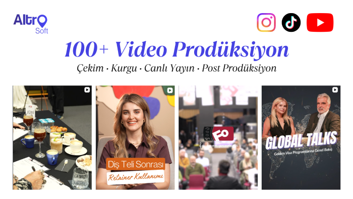 sosyal medya ve reklam için video prodüksiyon yaparım