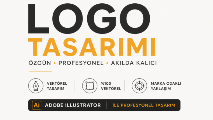 markanızı yansıtan özgün bir logo tasarlıyorum