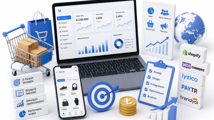 sizlere e-ticaret sitesi yapabilirim