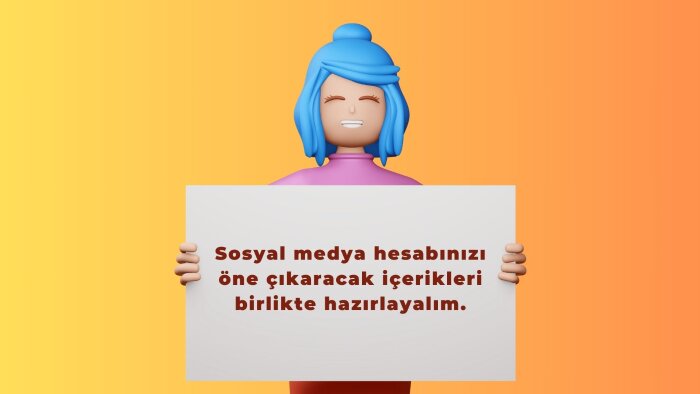sosyal medya hesabınız için sade ve şık tasarımlar yapıyorum