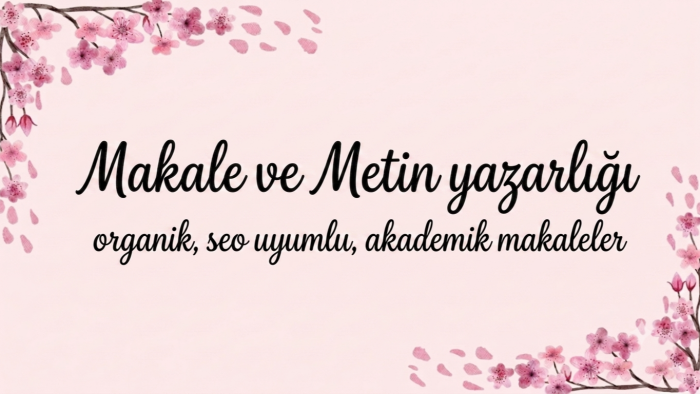 birçok alanda kullanabileceğiniz özgün metinler yazıyorum
