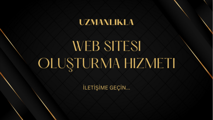 web sitesi oluşturma konusunda uzmanca hizmet sağlıyorum