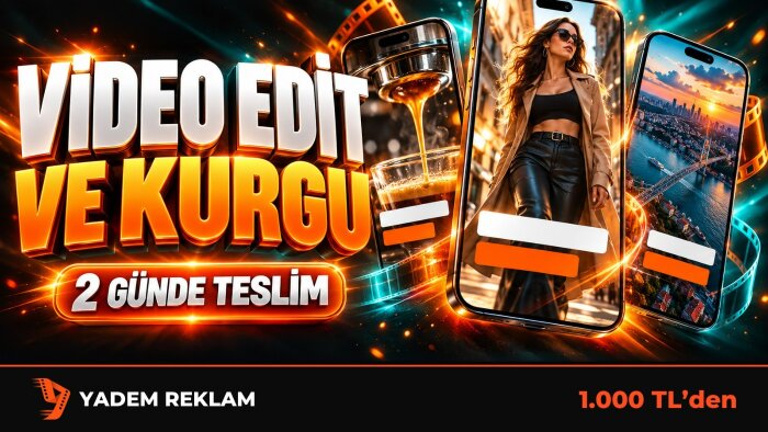markanız için uçtan uca video prodüksiyonu yaparım